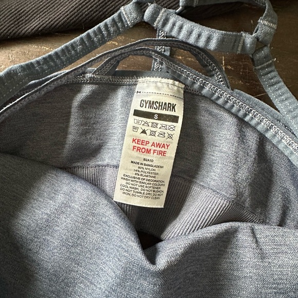 Gymshark Adapt Fleck Seamless Sports Bra in Evening blue - Picture 5 of 5